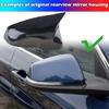 Rearview Mirror Housing Wing Side Mirror Cover LHD Fit For BMW  X1 F48 X2 F39 Z4 G29 1 2 Series F45 F46 F52 F40 Car
