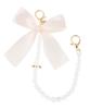 Maison De Fleur Big Ribbon Charm for Women, Light Pink
