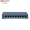 Switch Gerenciável Hikvision DS-3E1309SP-E de 9 Portas Fast Ethernet PoE Plugue CN (adaptador incluso)