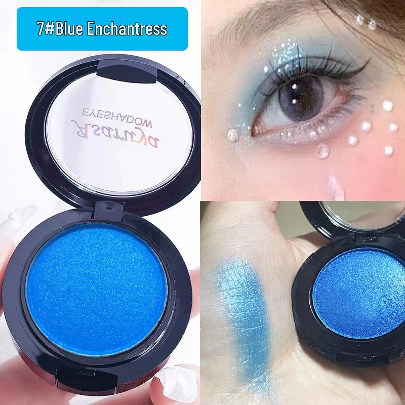 

Shimmer Eyeshadow: Blue, Green, Purple, Black, White, Red, Gold - Perfect for Stage Makeup