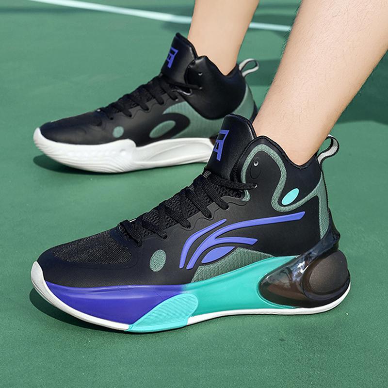 S Basketball Shoes Men Lightweight Cushioning Sneakers Outdoor Sport Shoes Waterproof  Athletic Shoes Women Size 36-45