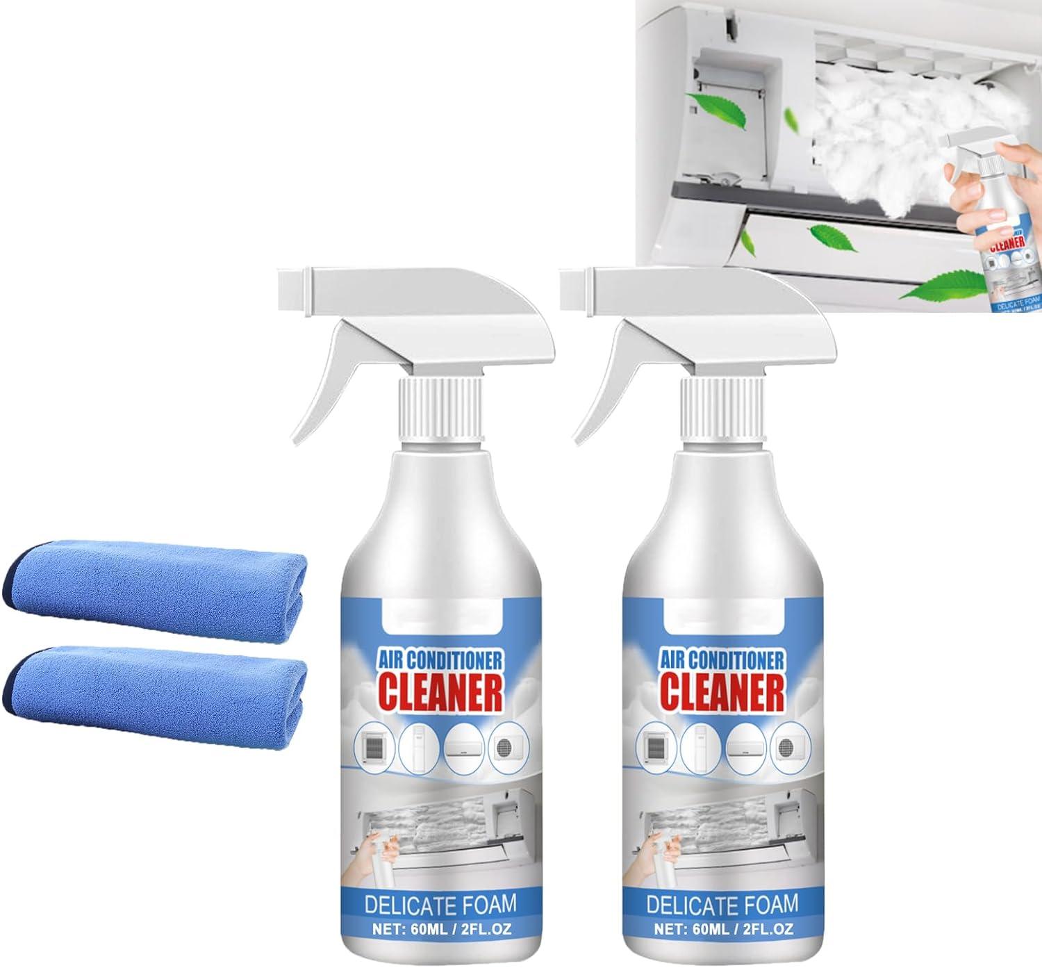 

Очиститель кондиционера, Новый очиститель змеевика кондиционера 2024 года, Многоцелевой бытовой очиститель пены для кондиционеров, не требующий промывки, пенящийся спрей для змеевика переменного тока