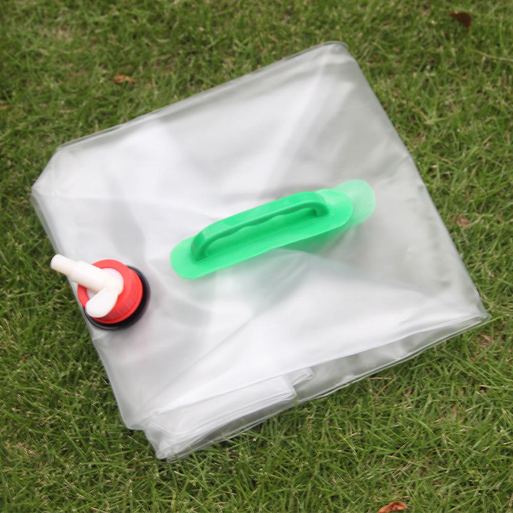 Outdoor Foldable Portable Transparent EVA Water Bag ultralight Large Capacity(20L)