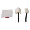 4 Pezzi Strumento Pratico per Taglio Bordi Vernice per Casa Strumenti Edger Vernice Strumento Piccolo per Pittura Angoli Pittore Bordi con Tampone per Ritocchi
