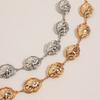 Metal Cloud Waist Chain For Women With Geometric Line Art Spring Fashion Accessory