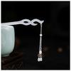 Chinese Style Hair Stick Pearl Tassel Hairpin Chopsticks Vintage Girls Hanfu Hair Clasp Headdress Charm Fringe Hair Jewelry