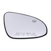 Heated Mirror Glass Replacement for Toyota Corolla 2014 2019 Rear View Mirror Glass Lens Passenger Side