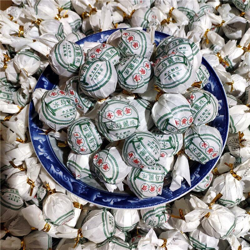 Icelandic Raw Tea Dragon Pearl Yunnan Puerh Tea Gold Mini Tuo Tea 500g