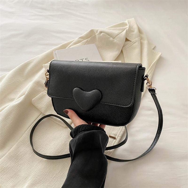 Chic Pu Leather Small Crossbody Bag For Women In Trendy Summer Colors Elegant Design
