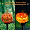 Solarleuchten Gartenleuchte Halloween Kürbisleuchten Außengartendekorationsleuchten Erdspießbeleuchtung Solar-LED-Licht Außen