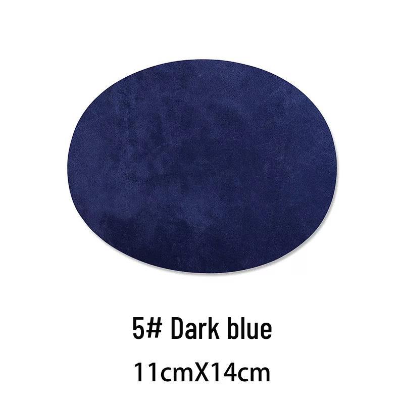 Universal Suede Oval Iron-On Elbow & Knee Patch Sticker for Jackets & Sweaters