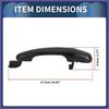 Car Exterior Door Handles Front Right Black Fit for Kia Sportage 2005-2010 1 Pcs