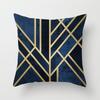 Geometric Art Series Double-sided Printed Pillow Cover Short Plush Suitable Living Rooms Bedrooms Sofas Throw Cushion Cover