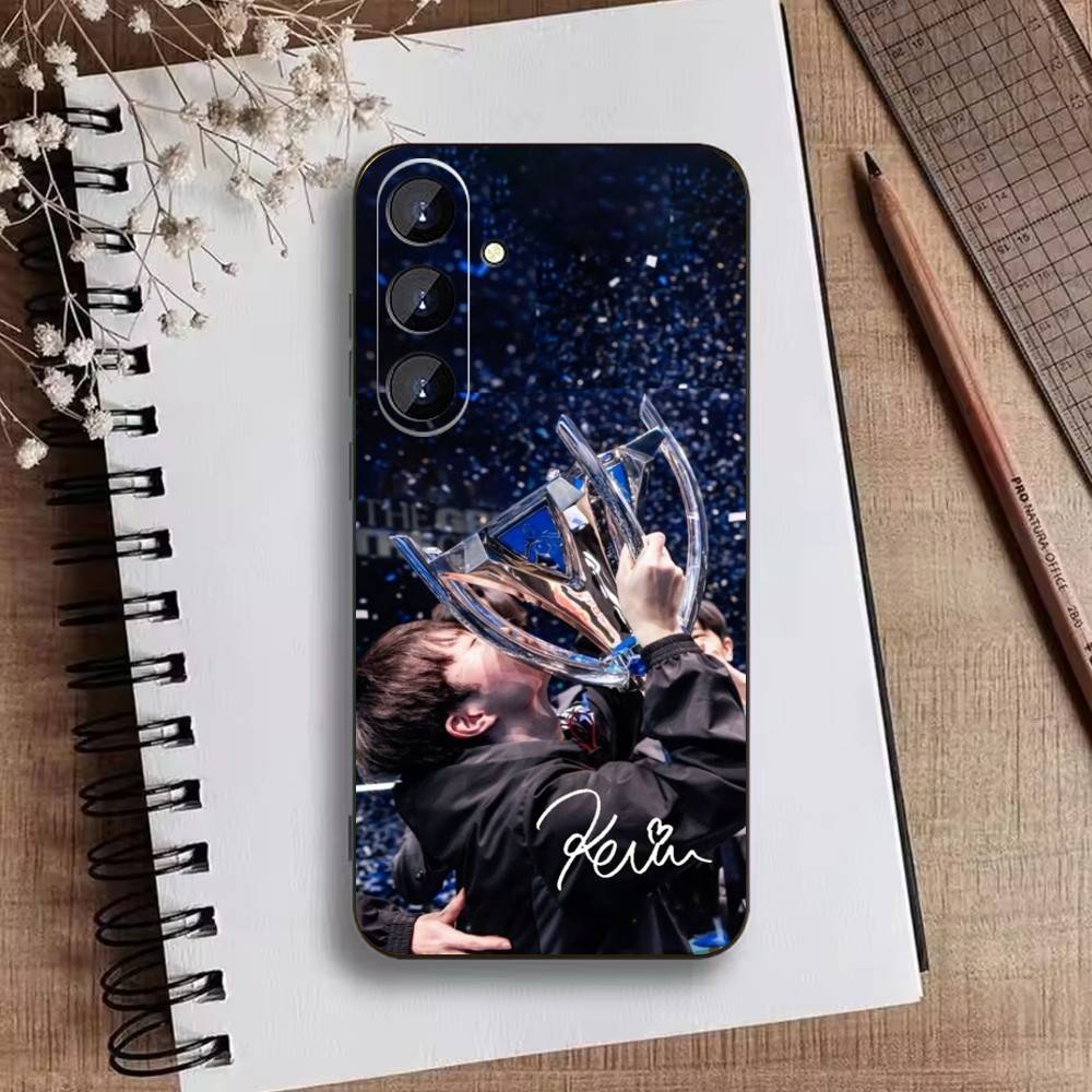 Faker Phone Case For Samsung Galaxy A73,21,22,32,71,53,52,51,80,5G Soft Black Cover