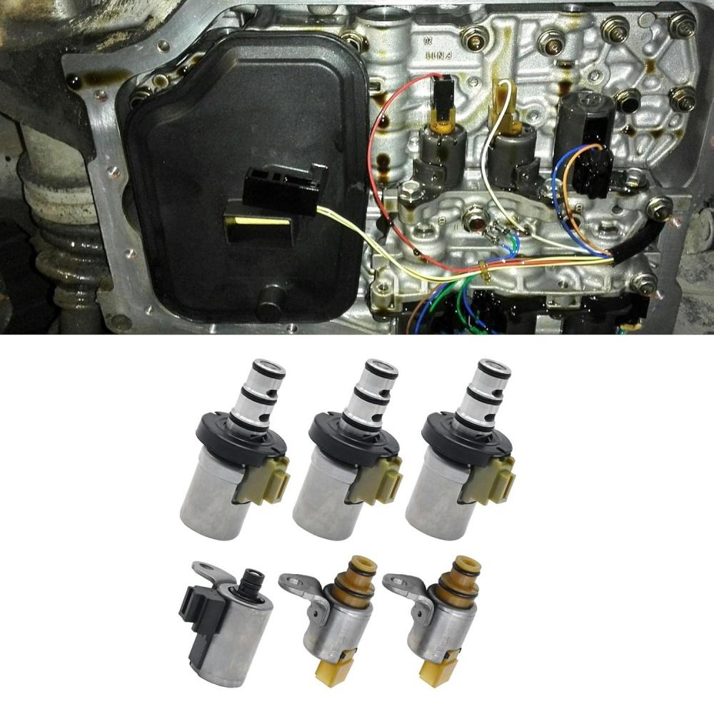 Transmission Solenoid Kit 6x 4F27E for Ford Fiesta Focus