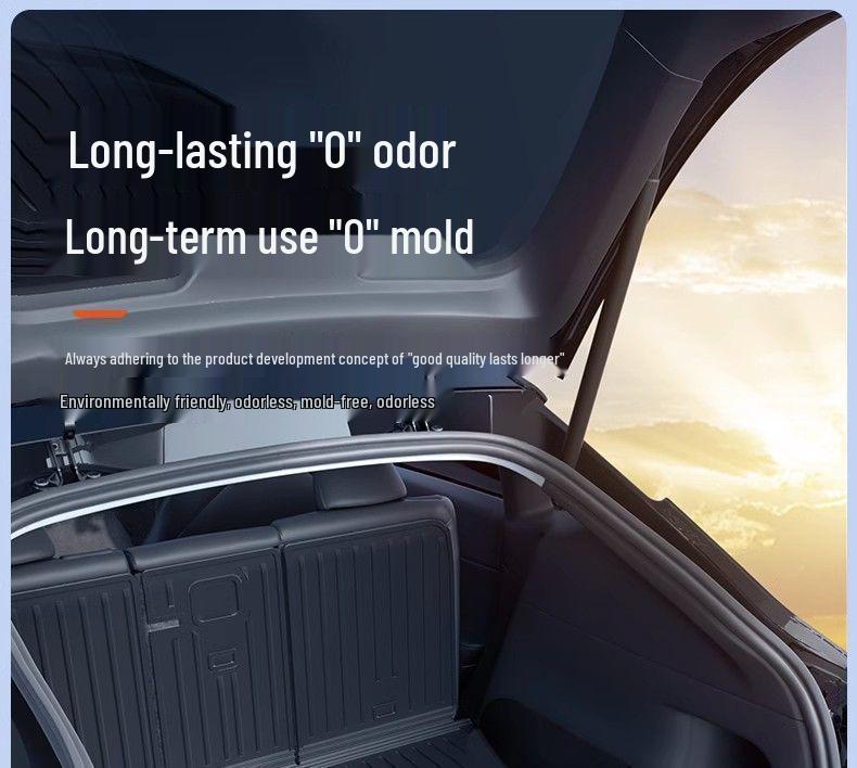 Tesla Model 3/Y TPE Trunk and Backrest Mat Set (Non-Full Coverage)