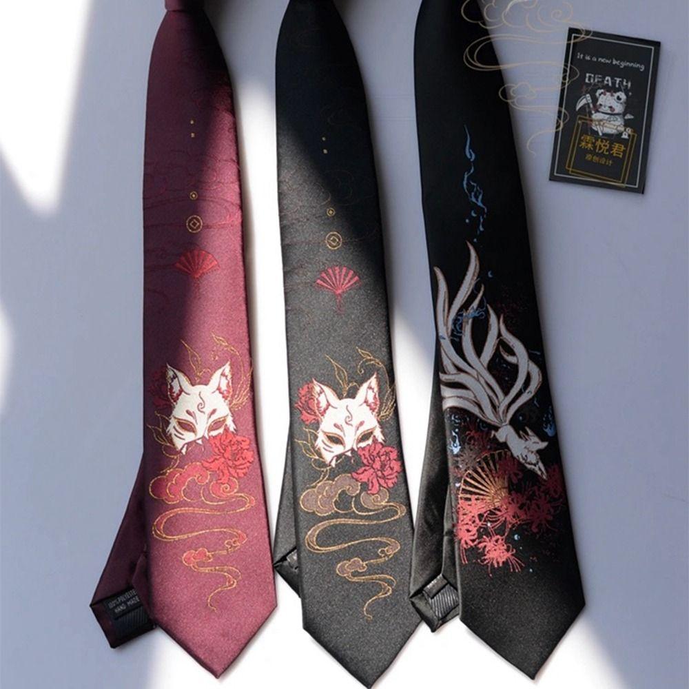 Necktie Shirt Ties Costume Accessories Props JK Uniform Ties Cosplay Tie Anime Neck Tie Men Ties