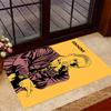 Ronaldo's Iconic Celebration Themed Anti-Slip Rugs - Polyester Home Decor, Suitable for Bedrooms, Living Rooms, Doorways, Studios, and Decorations