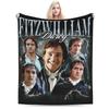 Fitzwilliam Darcy Pride and Prejudice Movies Blankets Flannel Print Thin Throw Blanket for Bed Bedroom Plush Thin Quilt