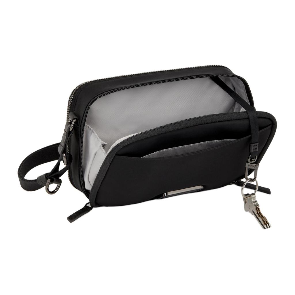 New TUMI Nylon Shoulder Bag, Crossbody Bag Women's Black 146580T522