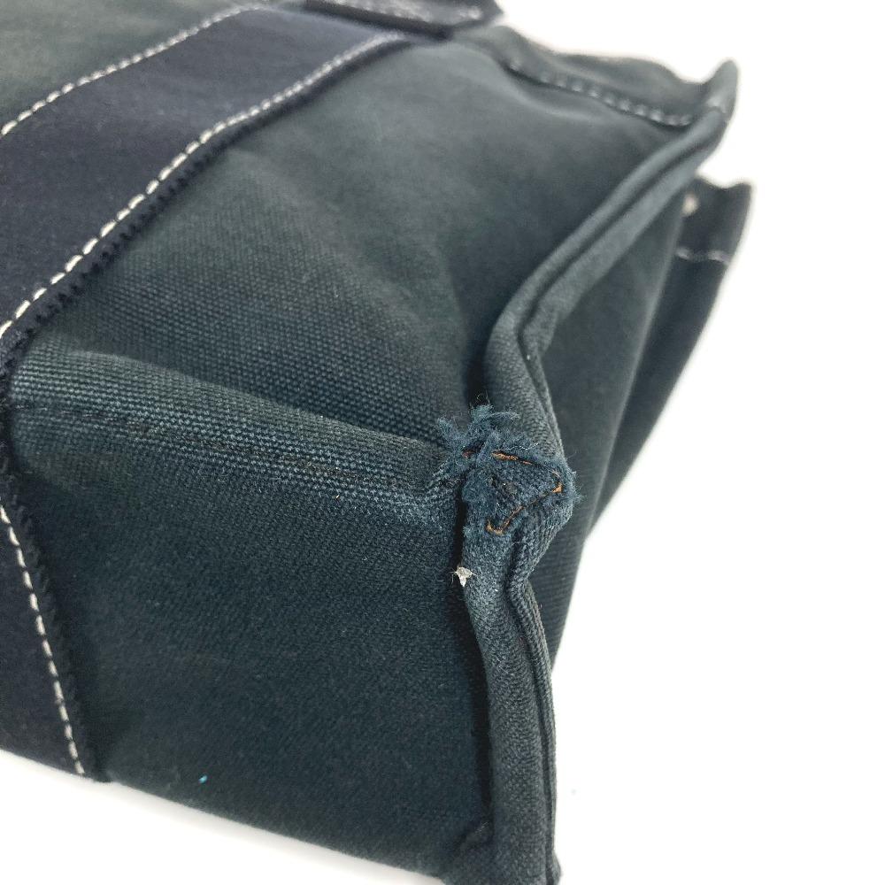 HERMES Deauville PM Deauville PM Bag Tote Bag Hand Bag Canvas Black