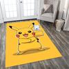 Pikachu Adventure Begins rug for living rooms, bedrooms, home décor, and as gifts.