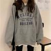 Sweater Women's Winter Thin Loose Student Cc Hoodie Jacket