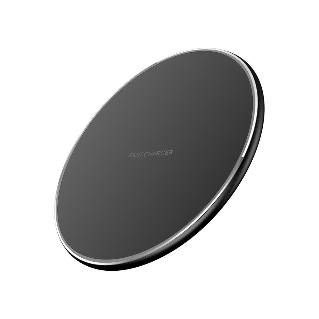 Ultra-Thin 15W Fast Wireless Charger for Apple & Huawei Devices