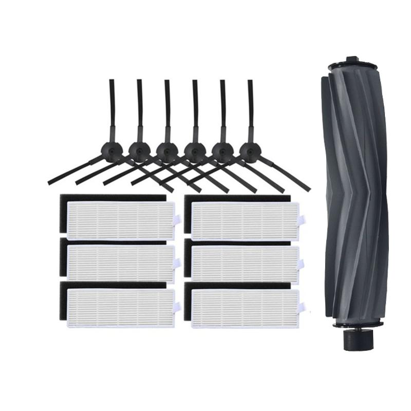 Seitenbürste HEPA-Filter Wischlappen Lappen für Osoji Dojosan 950 990 680 870 Ilife A6 A8 Staubsaugerteile Bürsten Reinigungsmopp