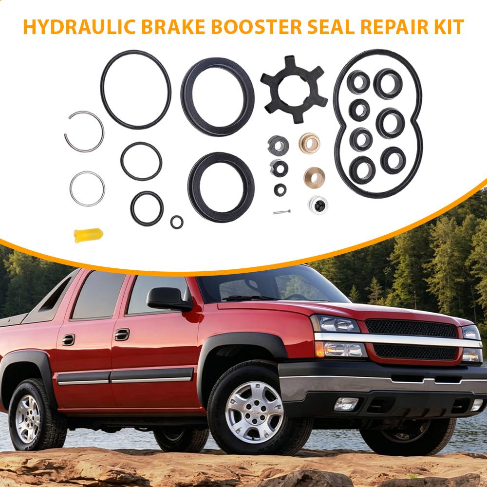 1 Set Car Hydraulic Booster Repair Kit Complete Seal Set Fit for Bendix Chevy Ford Dodge GM Chrysler 2771004 For Car