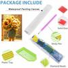 Disney Diamond Art Painting Kit – Winnie the Pooh Sunflowers Sparkling Craft, Home Wall Decor, Handmade Gift