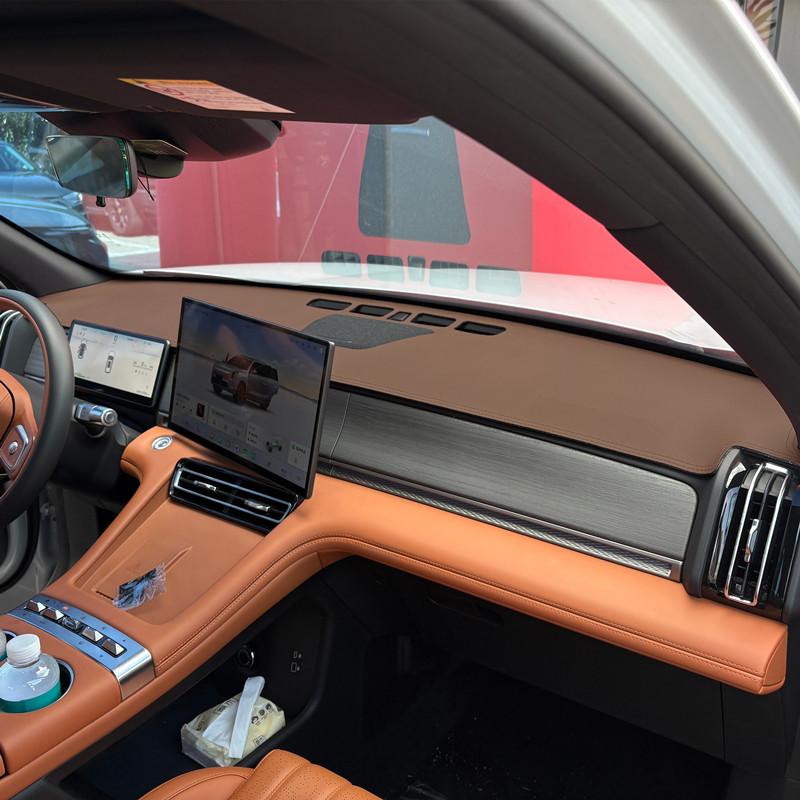 Mata na deskę rozdzielczą do Chery Jetour X70L 2026 Panel środkowy z instrumentami Osłona przeciwsłoneczna Ochrona przed światłem Mata izolacyjna Osłona przeciwsłoneczna