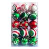 Pcs Christmas Balls Ornaments 2.4 Inch Small Shatterproof Plastic Balls