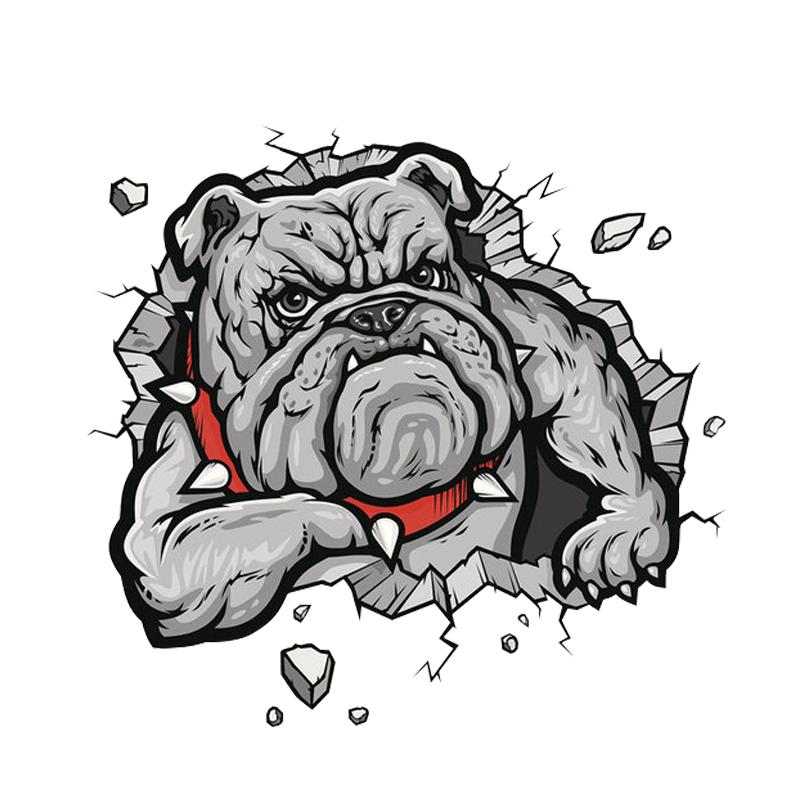 Autocolant auto 1 buc Autocolant auto 3D stereo animal Autocolant creativ pisică câine pentru geamurile mașinii Decaluri auto drăguțe Ornament auto de uz casnic