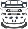 Compatible Front & Rear Bumper, Hood, and Fender for Ford Mustang GT500 Upgrade (2015-2023 Models)