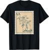 Free Palestine Vintage Stamp Stand for Peace Middle East Unisex T-Shirt