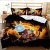 Anime Naruto Bedding Set Double Duvet Cover Comforter Akatsuki Itachi Sasuke Kakashi Sheet Bedspread Birthday Christmas Gift