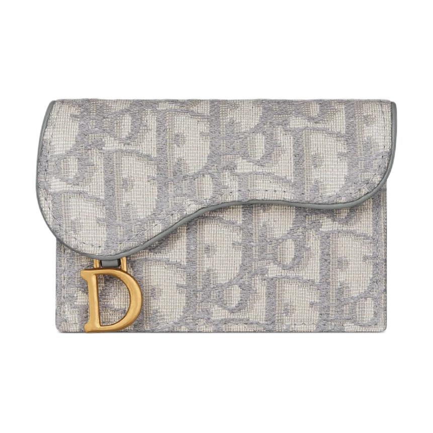 Dior Saddle Series Bloom Flap Embroidered