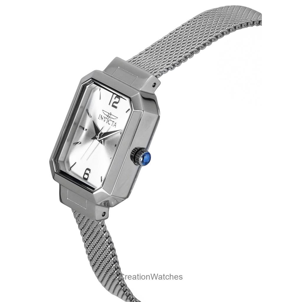 INVICTA Angel Stainless Steel Silver Dial Quartz 48150 Women's Watch