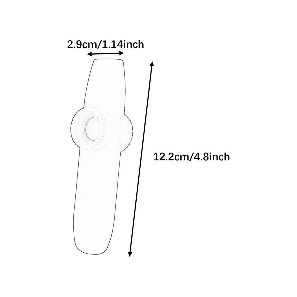 Kazoo Flute Lightweight Musical Instrument for Beginner Adults Music Lovers - Easy to Learn Fun Musical Tool