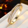 Light Luxury Fashion Zirconia Inlaid Cross Bracelet Elegant and Unique Design, Super Shiny and Versatile Bracelet