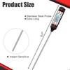 Kitchen Oil Thermometer Needle Food Meat Milk Instant Reading Meat Digital Thermometer Tester with Probe, Kitchen Accessories