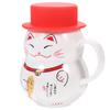 Coffee Mug with Lid Snowman Mugs Ceramic Cups Novelty Funny Cute Cartoon Breakfast