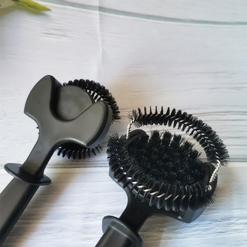 51/58mm Coffee Brush Plastic Bristles Coffee Grinder Brush Tools Coffee Machine Cleaning Brush Decanter-Cleaning Brush