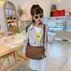 Trendy Korean Inspired Winter Plaid Children's Shoulder Bag Waterproof Lightweight Features