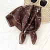 Vintage silk scarf, cashew nut versatile women's headscarf, hiphop fashion square scarf, hip-hop hip-hop scarf, headband, scarf.