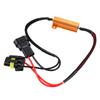 2pcs 9005 9006 LED Load Resistor Kit 50W Headlight Bulb Decoder Universal for Most Cars