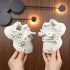 Spring New Girls' Sneakers: Trendy Children's Fashionable Dad Shoes for Students