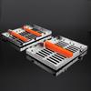 5Pcs/10 Pcs Dental Surgical Sterilization Autoclave Cassette Tray Box Rack Rubber Linker Instrument Clinic Disinfection Holder