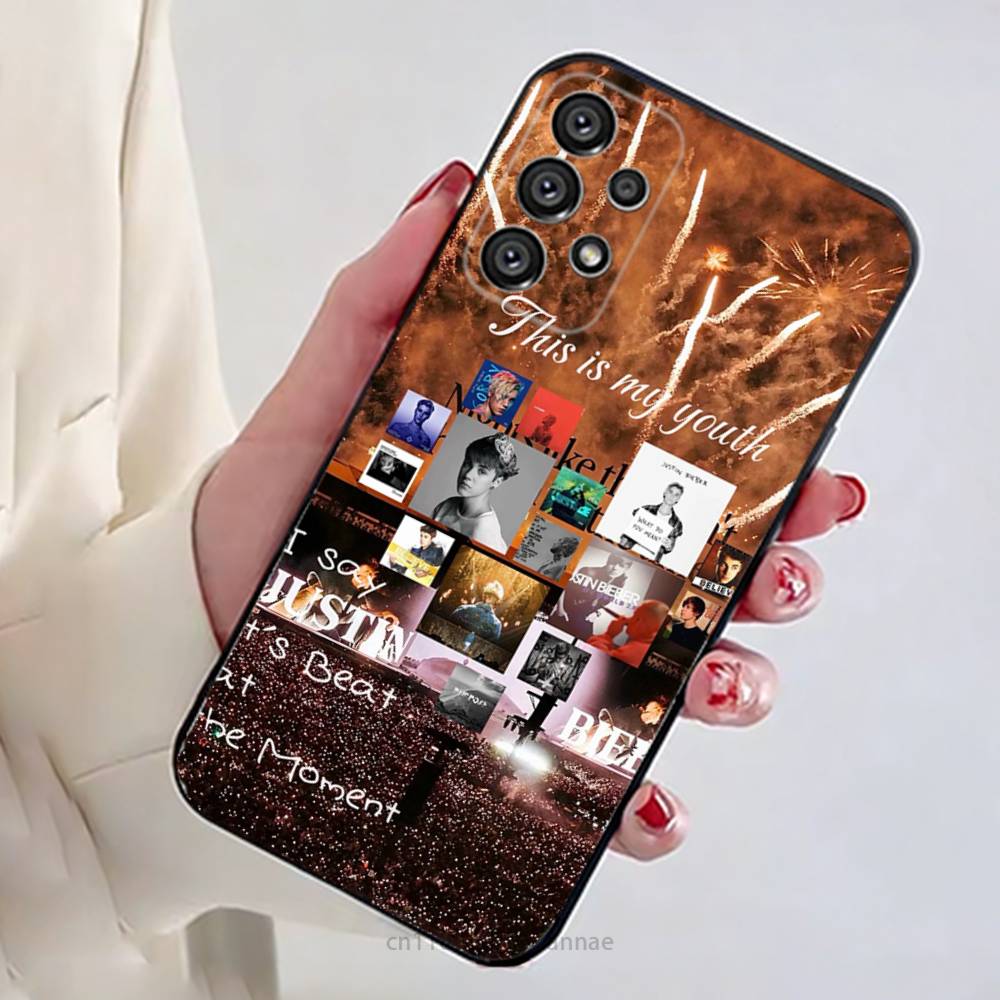 JB Belieber Phone Case for Samsung Galaxy A73,23,53,33,14,24,13,72,22,52,32,54,A34 Soft Cover